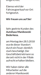 Mobile Screenshot of manikowski.de